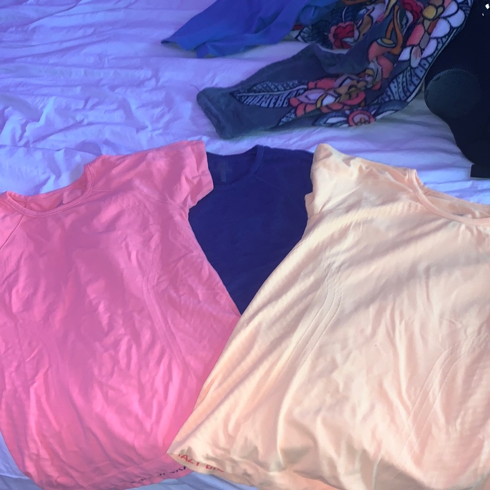 athleta girl power up tee bundle of 3